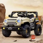 2025 New Design Kids Electric Jeep With Music and Light Big Four Wheels - Image 5