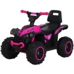 2025 New Unisex Small 4-Wheel Electric Hand-Push Sit-On ATV Toy 6V Ride-on Slide Push Car for 2-7 Year Old Babies