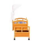 Baby Crib Bed Wooden Crib Baby Bed Bedside Bed - Image 2