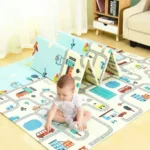 Baby Playing Mat-Children’s Mat Track Tatame Rubberized Foldable Soft