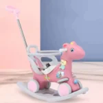 Children’s Swing Rocking Chair and Ride-On Toy Car Rocking Horse - Image 3