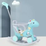 Children’s Swing Rocking Chair and Ride-On Toy Car Rocking Horse - Image 2