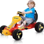 GoKart Pedal Car – 4-Wheel Ride On Toy Cars for Kids