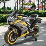 Hot Garage R15 Battery Operated Bike for Kids with LED Light, Bluetooth & Music | Baby Ride on Toy Rechargeable Battery Bike | Electric Bike for Kids to Drive 3 to 8 Years Boys Girls - Image 7