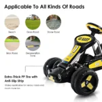 Kids Electric GoKart Racing Ride-On Car – Fun, Speed, and Adventure - Image 3