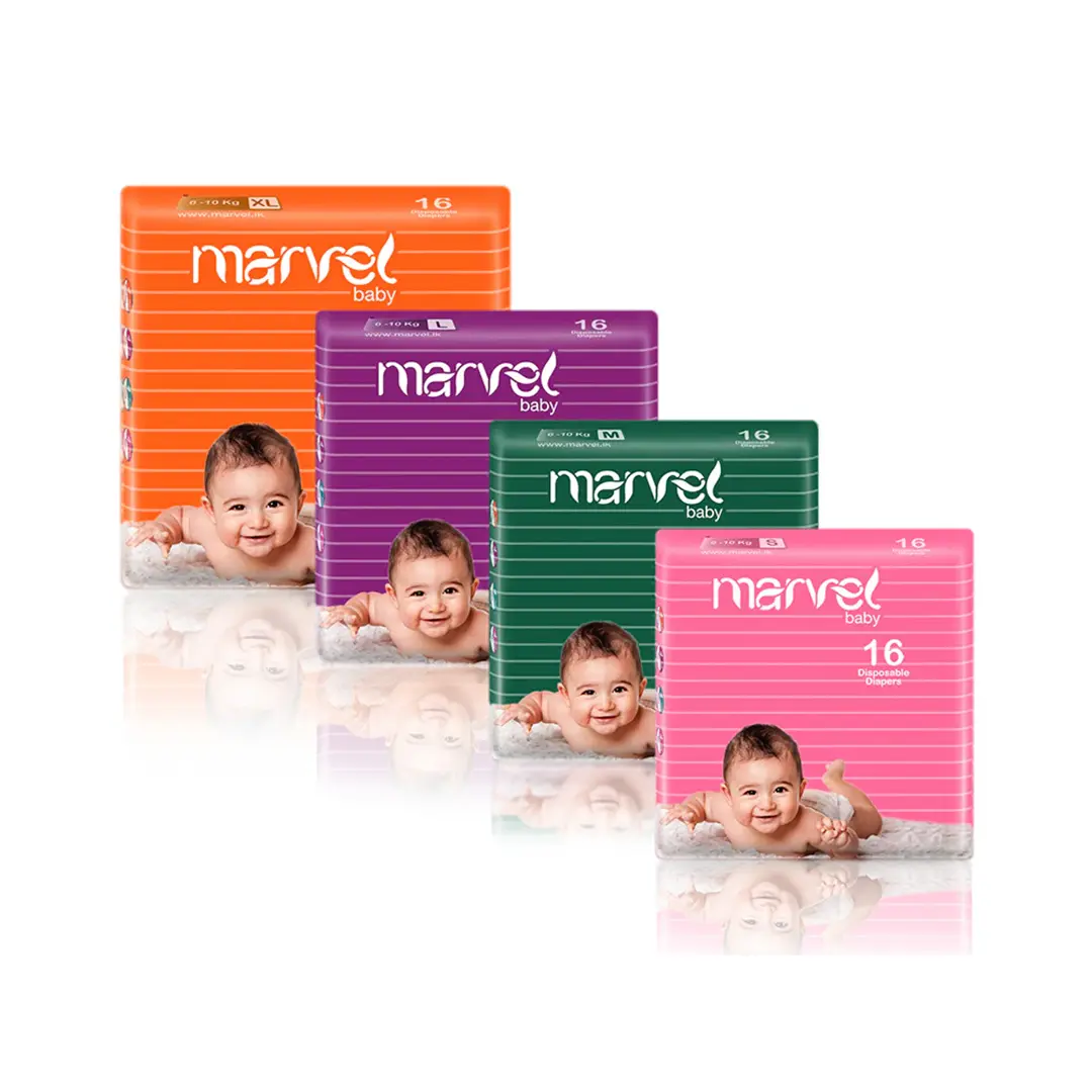 MARVEL Baby Disposable Diapers 16 Pcs #3 MARVEL Baby Disposable Diapers 16 Pcs - Image 1