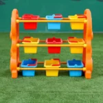 Rainbow Toys Kids Toy Storage Basket, Three Layer Storage Shelves, Convenient Simple Storage Product - Image 6
