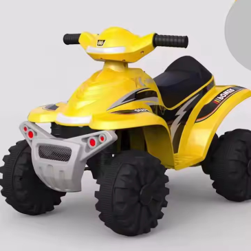 Rechargeable Electric Bike #2 Unisex 6V Rechargeable Electric Ride-On Four-Wheel ATV Car Bike for Kids New Condition Four-Wheel with Power Battery - Image 1