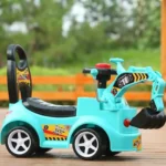 Tolo Toys Kids Ride on Tolo Backhoe Excavator - Image 2